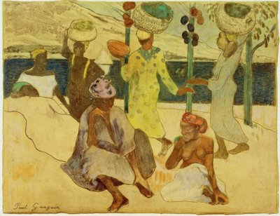 Cikador och myror av Paul Gauguin