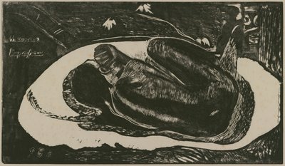 Manao Tupapau (Spirit of the Dead tittar på) av Paul Gauguin