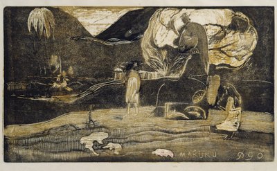 Maruru (Tack) av Paul Gauguin