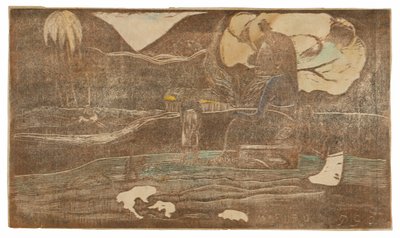 Maruru (tacksamhetsgåvor), från Noa Noa-sviten av Paul Gauguin