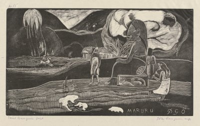 Maruru (tack) av Paul Gauguin