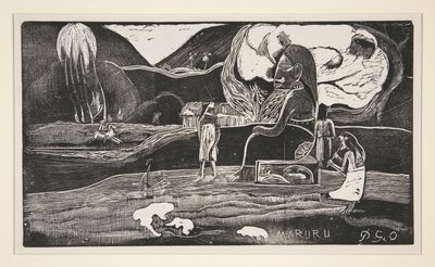 Maruru; Merci - Ett erbjudande om tacksamhet av Paul Gauguin