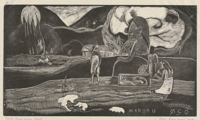 Maruru Tack, 18941895. av Paul Gauguin