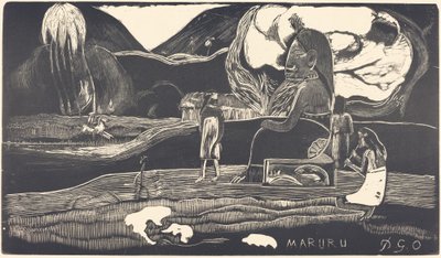 Maruru Tack, 18941895. av Paul Gauguin