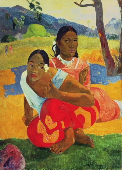 När gifter du dig, 1892 av Paul Gauguin