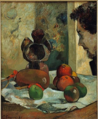 Stilleben i profil av Laval av Paul Gauguin