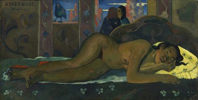 Aldrig mer, 1897 av Paul Gauguin