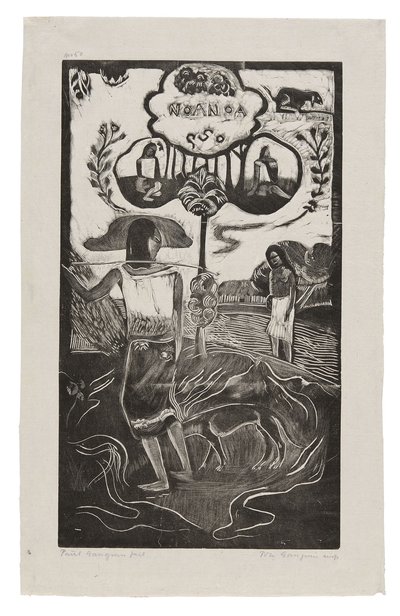 Noa Noa (Fragrant), från Noa Noa-sviten av Paul Gauguin