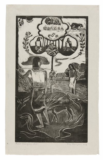 Noa Noa (Fragrant), från Noa Noa-sviten av Paul Gauguin