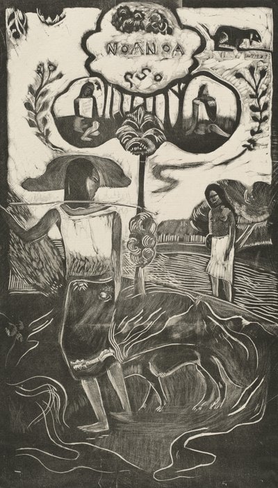 Noa Noa Doftande, Doftande, 18941895. av Paul Gauguin