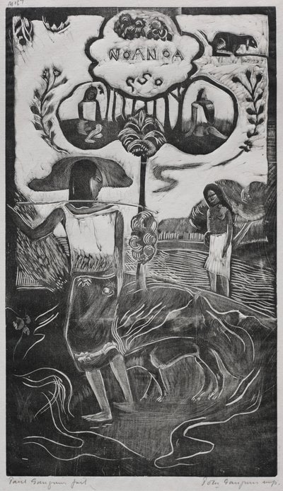 Noa Noa: Noa Noa Doftdoft, 1893 -94. av Paul Gauguin