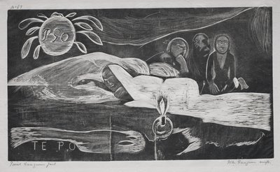 Just: evig natt, 1893-94. av Paul Gauguin