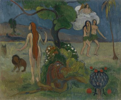 Paradise Lost, ca 1890 (olja på duk) av Paul Gauguin