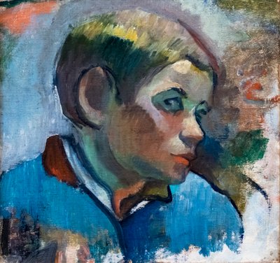 Porträtt av en liten pojke av Paul Gauguin
