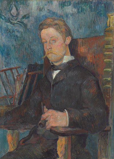 Porträtt av en man, 1884 av Paul Gauguin