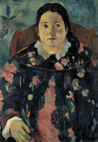 Porträtt av Suzanne Bambridge av Paul Gauguin