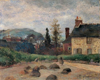 Återkomst från skörden, 1884 av Paul Gauguin