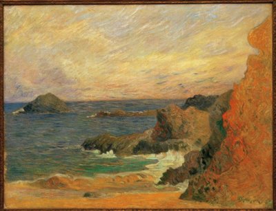 Stenar vid havet av Paul Gauguin