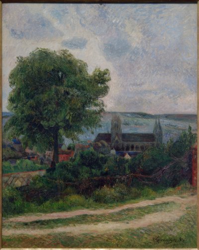Rouen, Kirche Saint-Ouen av Paul Gauguin