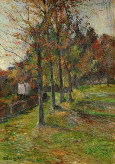 Rouen II väg av Paul Gauguin
