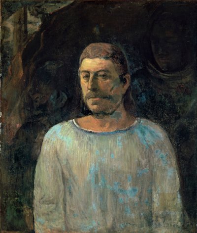 Självporträtt, 1896 av Paul Gauguin