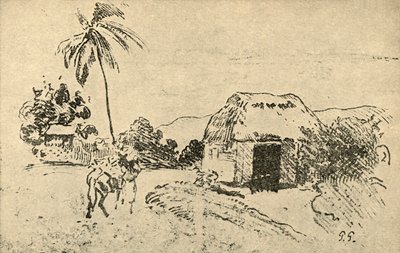 Skiss, 1936 av Paul Gauguin