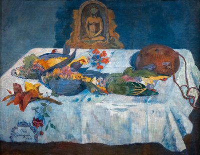 Stilleben med papegojor av Paul Gauguin