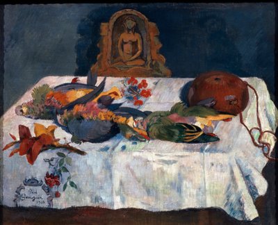Stilleben med papegojor, 1902. av Paul Gauguin