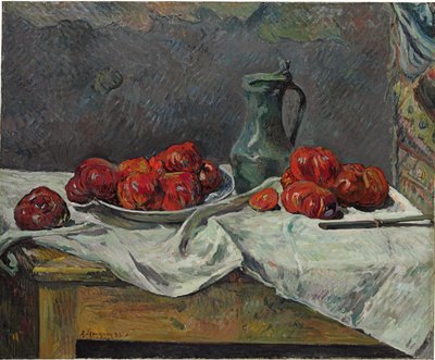 Stilleben med tomater, 1883 av Paul Gauguin