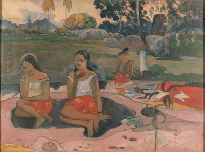 Tahitianska:  Nave nave moe Sacred Spring: Ljuva drömmar av Paul Gauguin