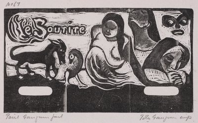 Tahiti-serien: The Smile av Paul Gauguin