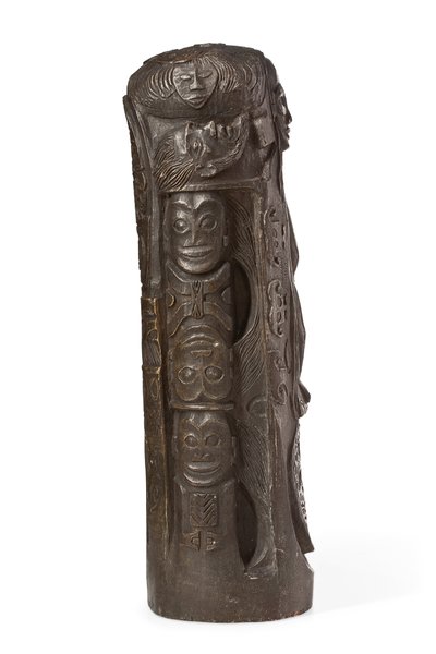 Tahitisk totem till Kristus på korset, efter 1894 av Paul Gauguin