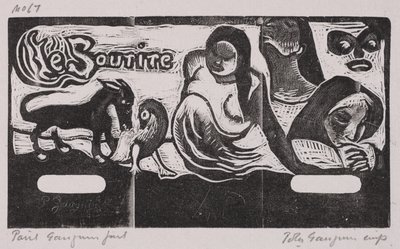 Tahitian och Noa Noa-serien av Paul Gauguin