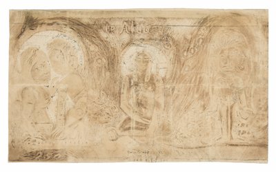 Te atua (Guden), från Noa Noa Suite av Paul Gauguin