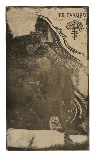 Te faruru (Här älskar vi), från Noa Noa Suite av Paul Gauguin