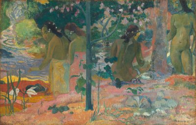 Badgästerna av Paul Gauguin