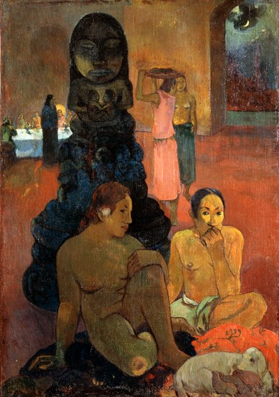 Den store Buddha, 1899. av Paul Gauguin