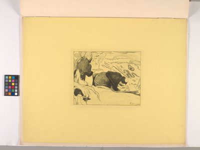 Tvätterskorna av Paul Gauguin