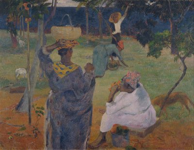 Mangoträden, Martinique av Paul Gauguin