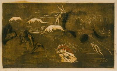 Universum skapas, 1893-94., 1893-94. av Paul Gauguin