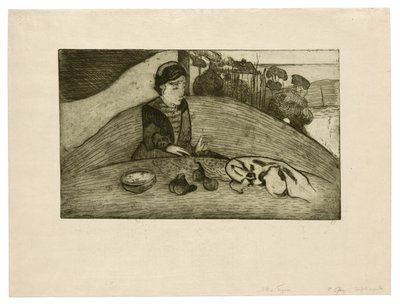 Kvinnan med fikon av Paul Gauguin