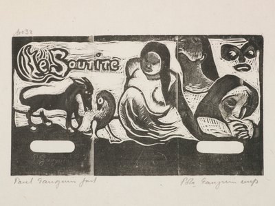 Titel för "The Smile (Smile Title)" av Paul Gauguin
