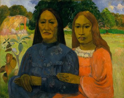 Två kvinnor, 1901 eller 1902. av Paul Gauguin