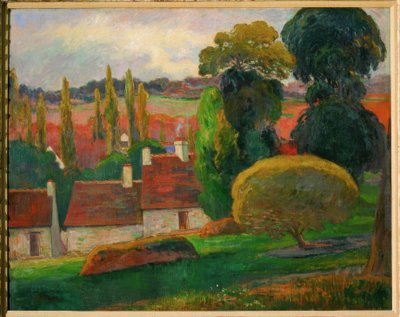 En gård i Bretagne av Paul Gauguin