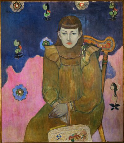 Vaiite Goupil (olja på duk) av Paul Gauguin