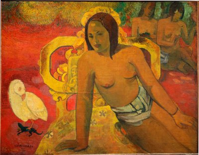 Vairumati - Kvinna från markisöarna av Paul Gauguin