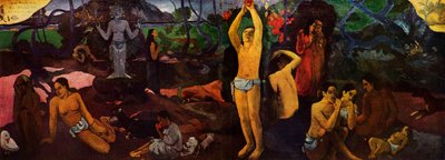 Where Do We Come From - What Are We - Where Are We Going, 1936 av Paul Gauguin