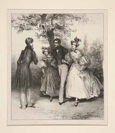 Herdinnan av Paul Gavarni
