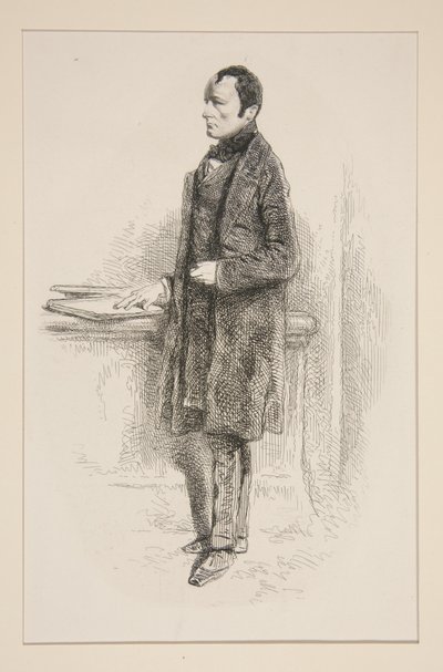 Paul Delaroche av Paul Gavarni
