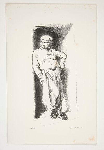 (EN KOCK.) av Paul Gavarni